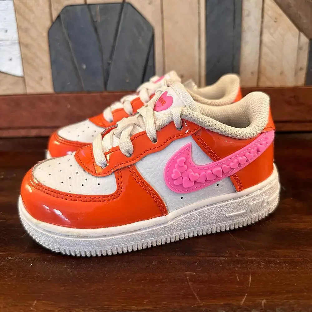 Nike Kids Air Force 1 Low Valentine's Day Sneakers‎ 7C